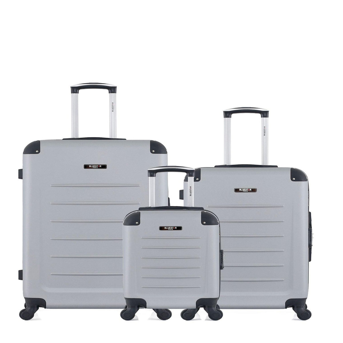BLUESTAR BLUESTAR - LOT DE 3 - Valises grand format, weekend et cabine XXS OPERA