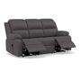 Voir la diapositive 3 : BEST MOBILIER Armand - canapé 3 places relax électrique en simili