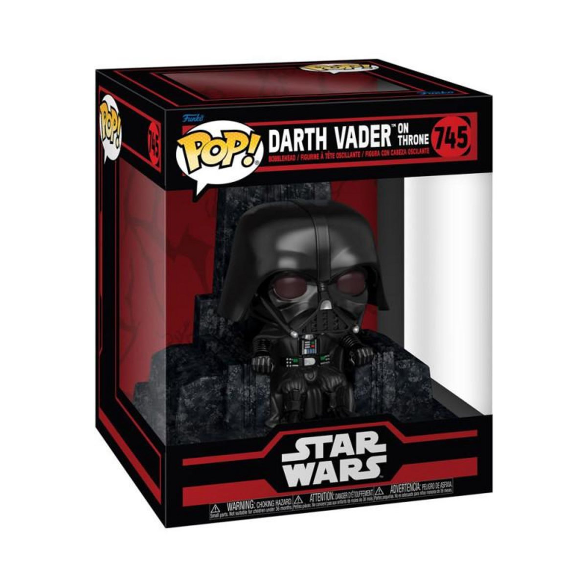 Funko Figurines Funko Pop Star Wars Dark Vador sur trône