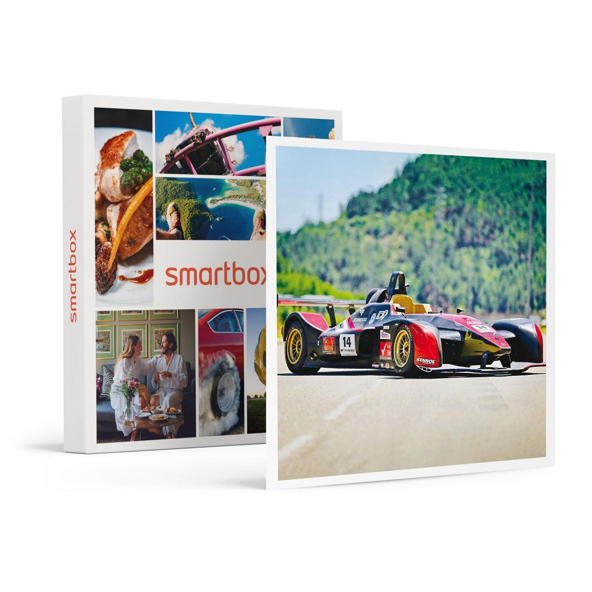 Smartbox Journée F1 : 2 sessions de pilotage en Wolf Thunder avec simulateur, visite et repas près d'Alès - Coffret Cadeau Sport & Aventure