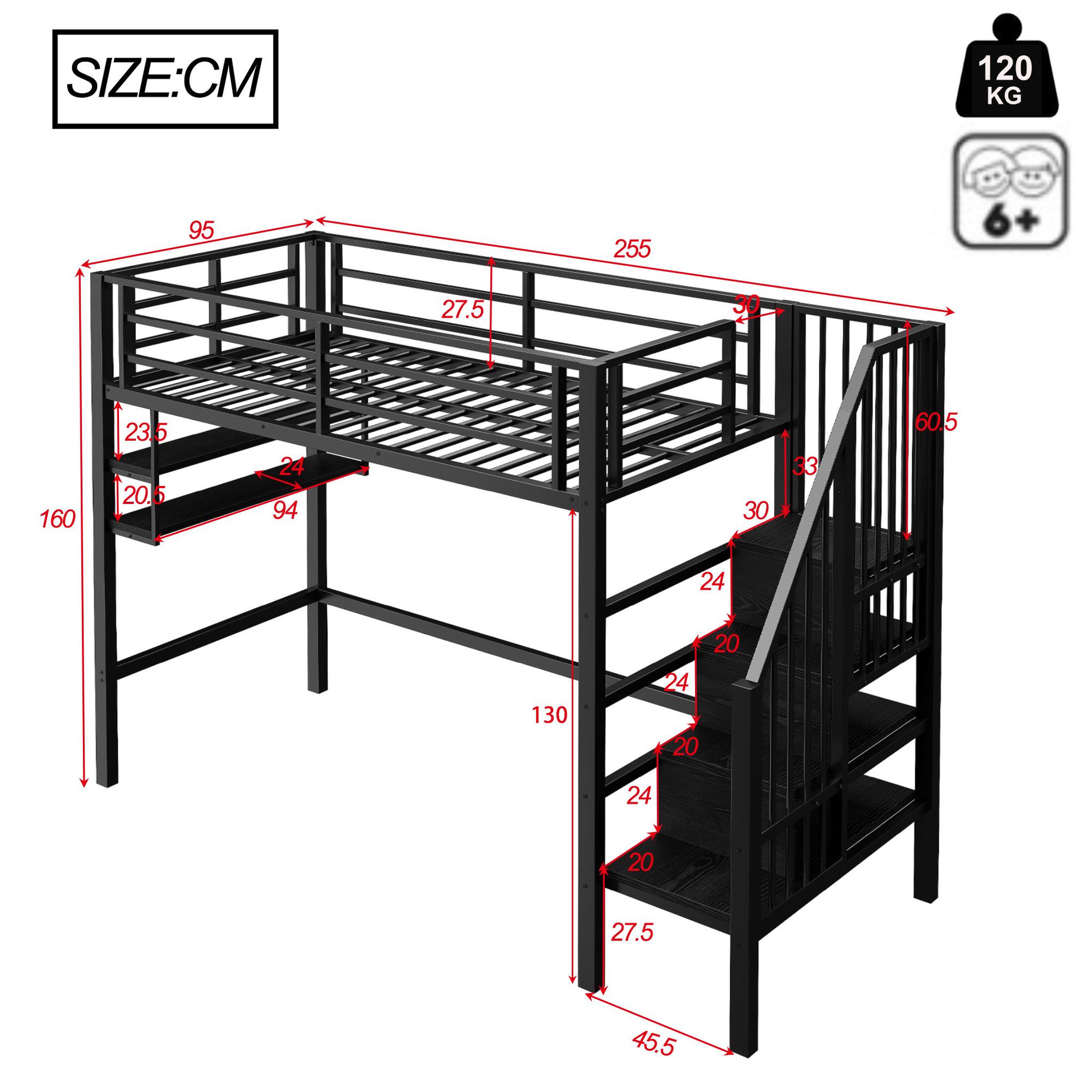 Voir la diapositive 3 : MERAX Lit mezzanine