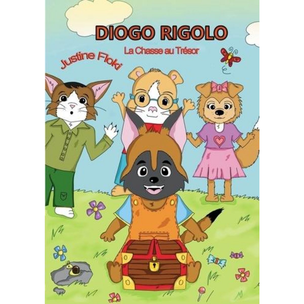 DIOGO RIGOLO, LA CHASSE AU TRESOR, Floki Justine