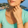 Voir la diapositive 3 : L'ATELIER D'AZUR Bracelet Or Jaune Maille Palmier - Femme