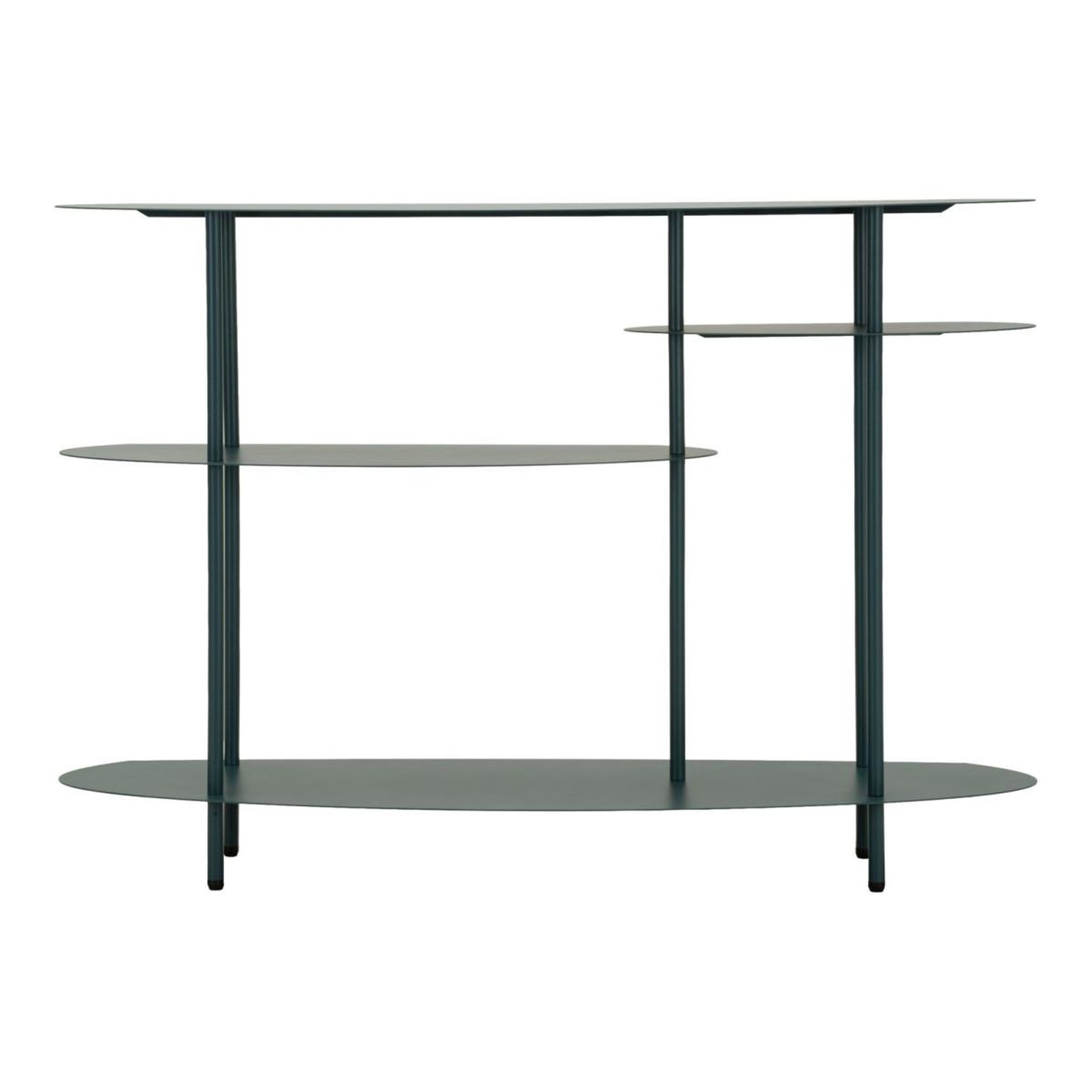 Voir la diapositive 2 : Paris Prix Console design 4 niveaux  saturn  118cm bleu