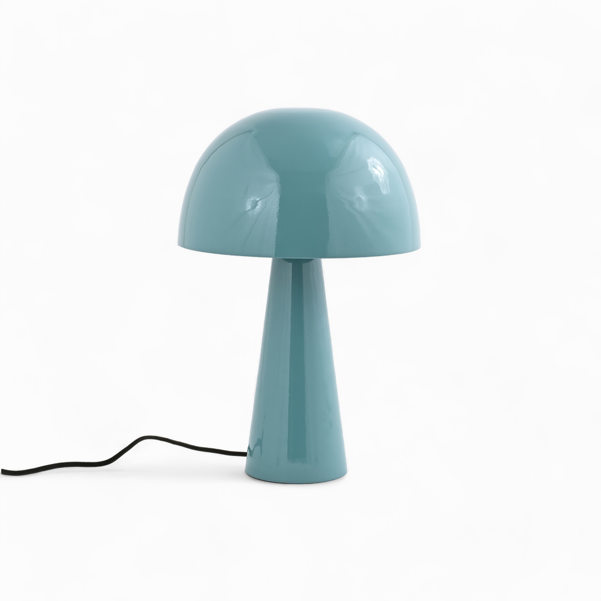 Rendez vous déco Lampe à poser en métal bleu clair-Livia