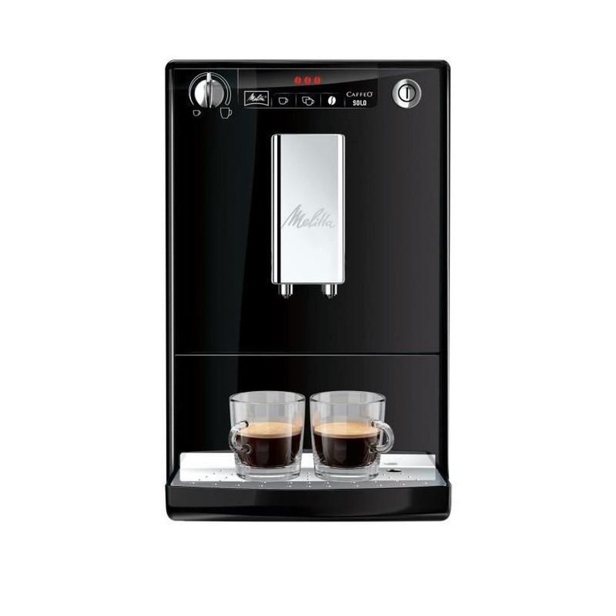 Voir la diapositive 3 : Melitta MELITTA E950-101 Machine expresso automatique avec broyeur Caffeo Solo - Noir