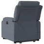 Voir la diapositive 4 : VIDAXL Fauteuil de massage inclinable Gris fonce Velours
