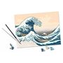 Voir la diapositive 3 : RAVENSBURGER Peinture au numero 30x40cm - La vague