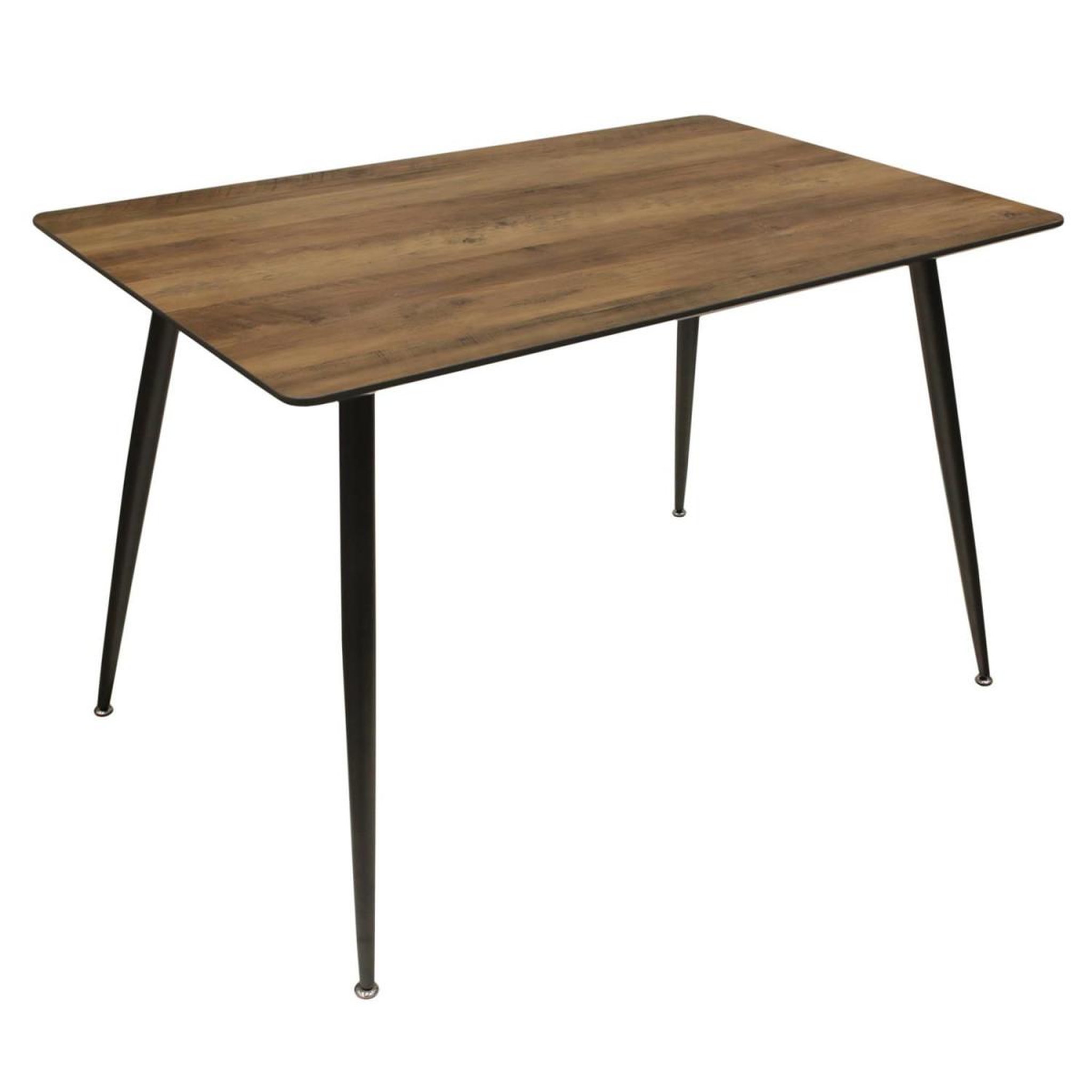 The Home Deco Factory Table de repas design  épuré  115cm naturel
