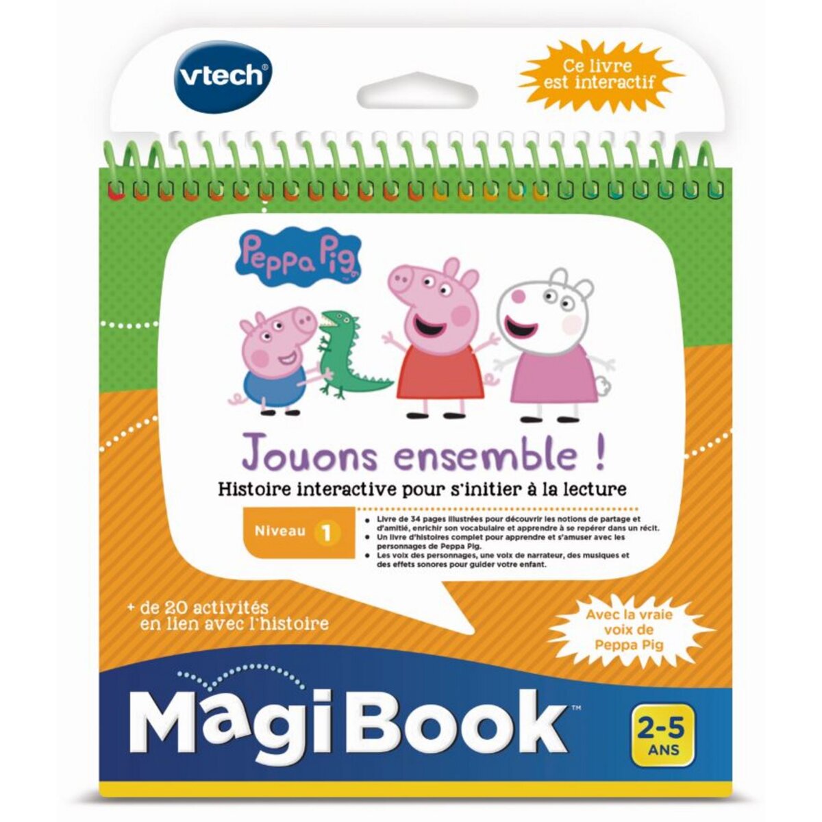 VTECH Livre Peppa Pig - MagiBook