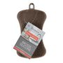 Voir la diapositive 2 : Paris Prix Brosse Silicone  Souple  11cm Taupe