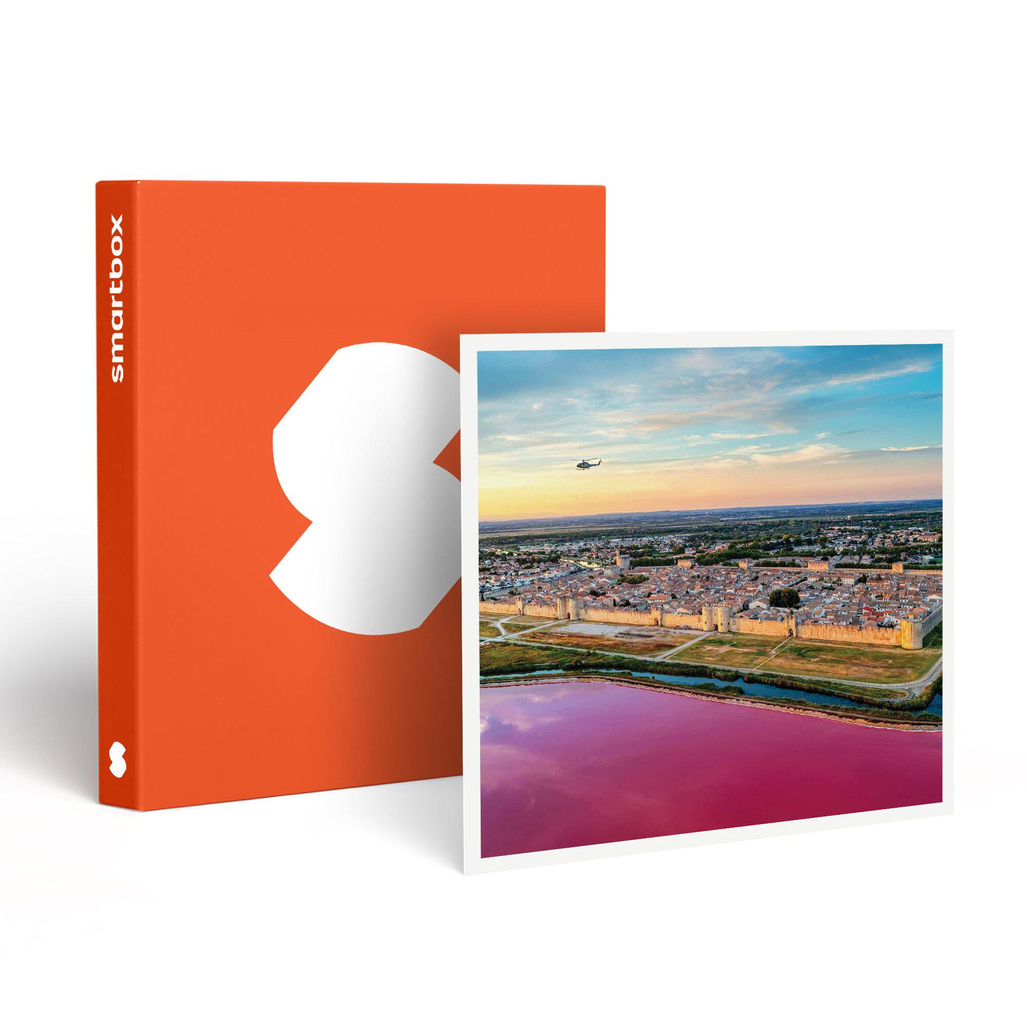 Smartbox Vol en hélicoptère de 20 min pour 2 personnes au-dessus de Montpellier et ses environs - Coffret Cadeau Sport & Aventure