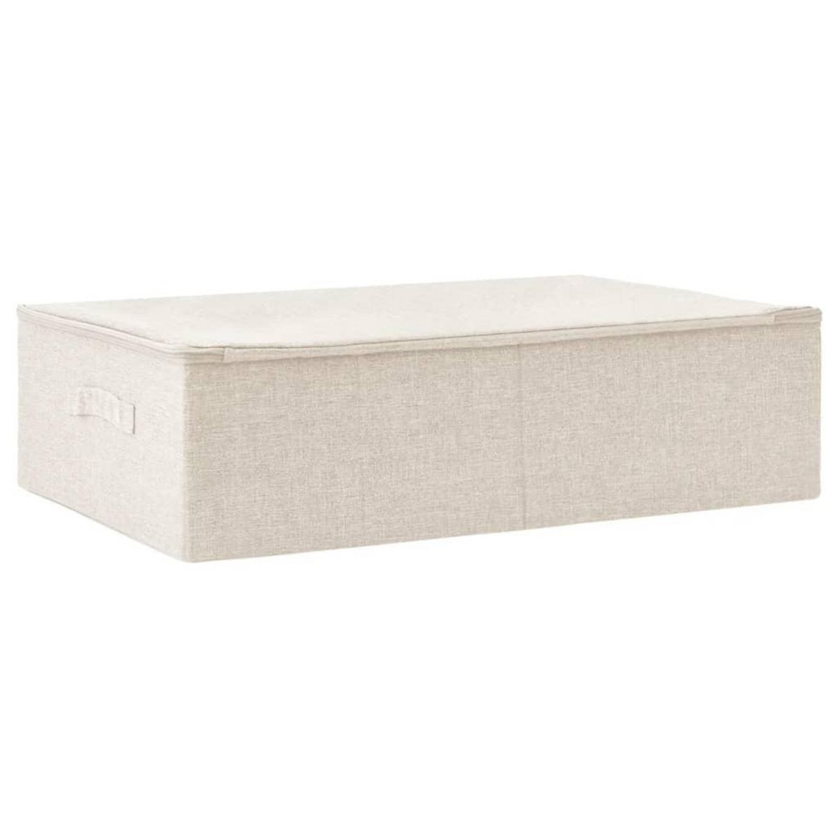 VIDAXL Boîte de rangement Tissu 70x40x18 cm Creme