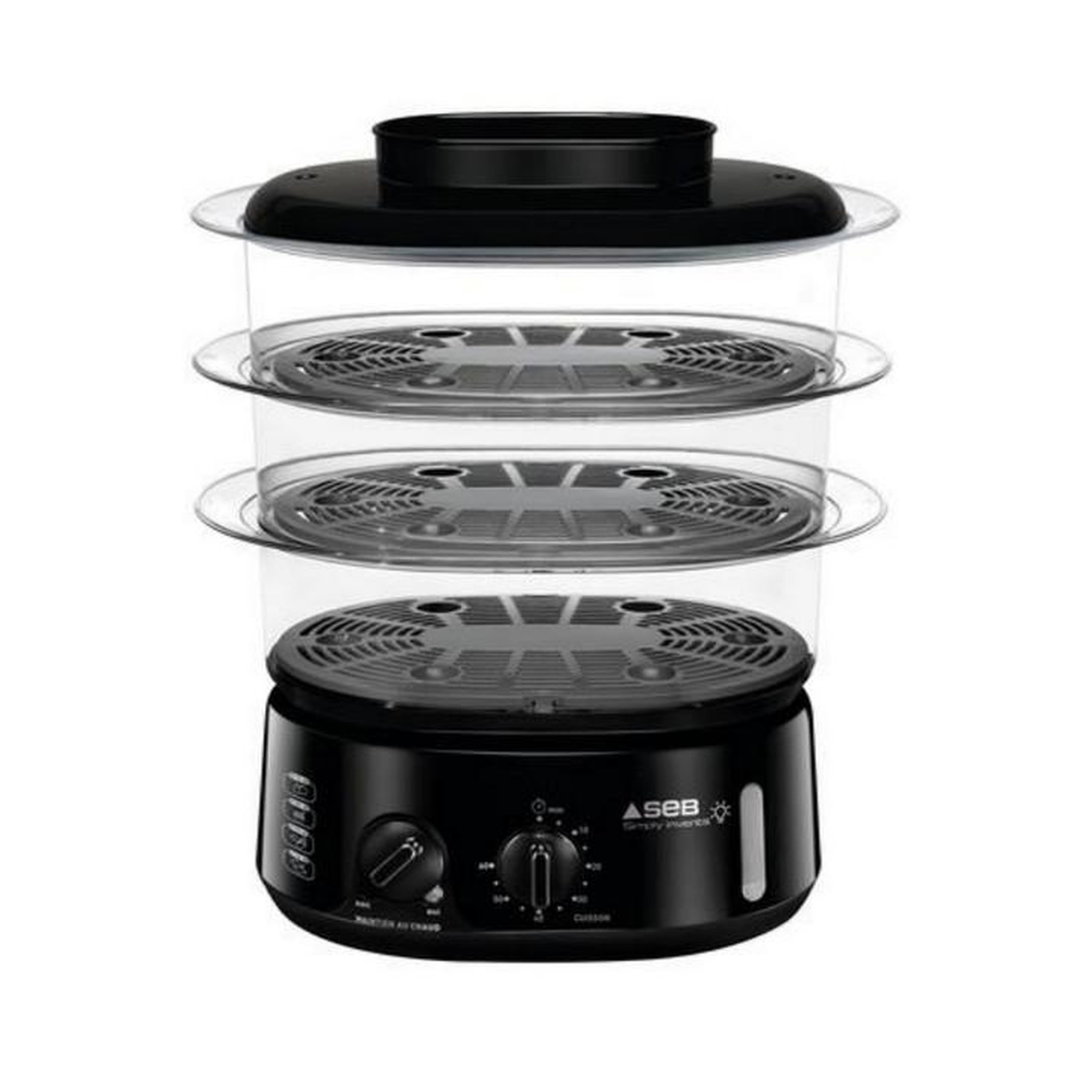 SEB Cuiseur vapeur 3 paniers 900w - vc110800