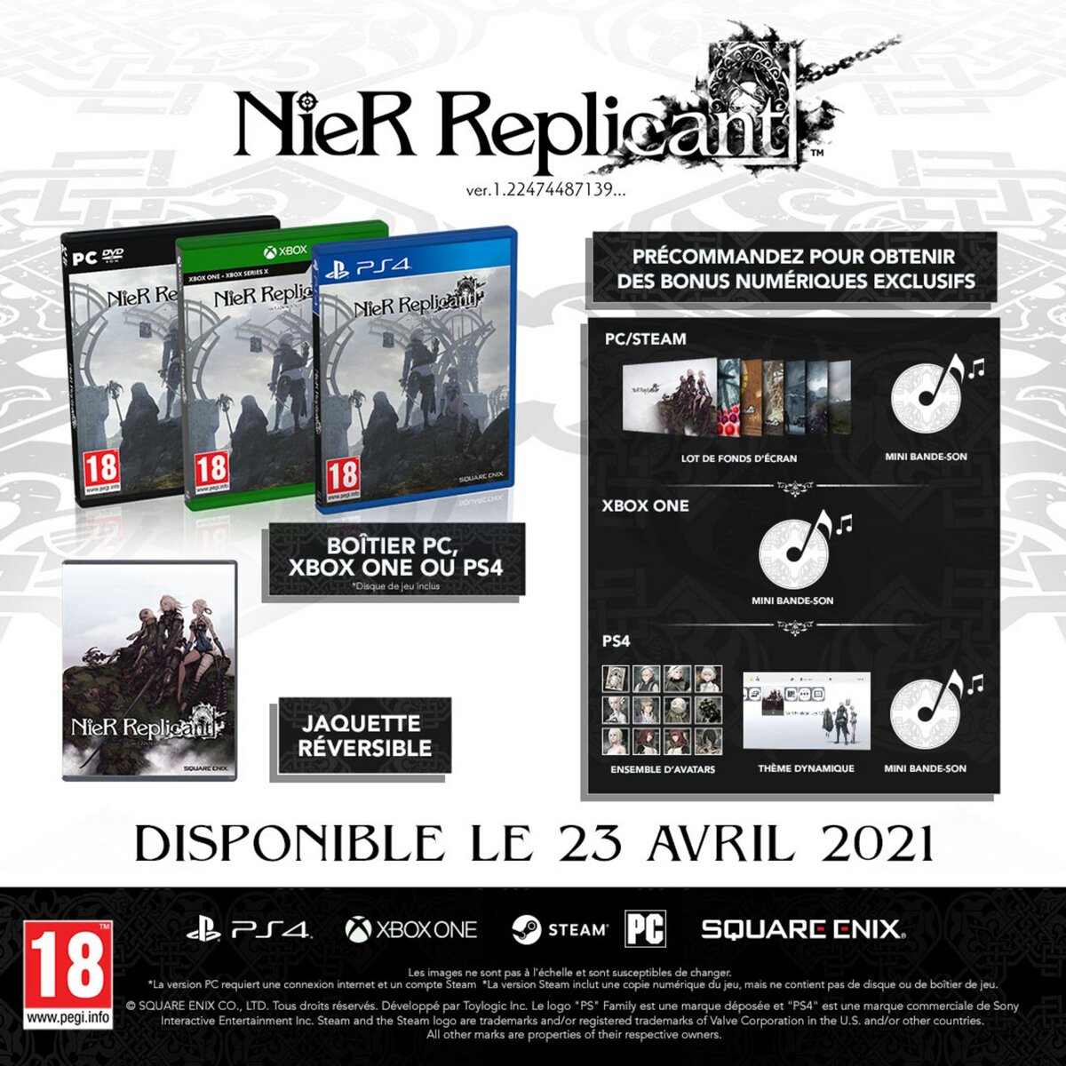 NieR Replicant ver.1.22474487139 Xbox One - Xbox Series X