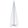 Voir la diapositive 2 : VIDAXL Arbre de Noël cône 1400 LED Blanc froid 160x500 cm