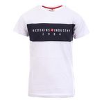 REDSKINS T shirt  Garçon Redskins RDS 45602. Coloris disponibles : Blanc