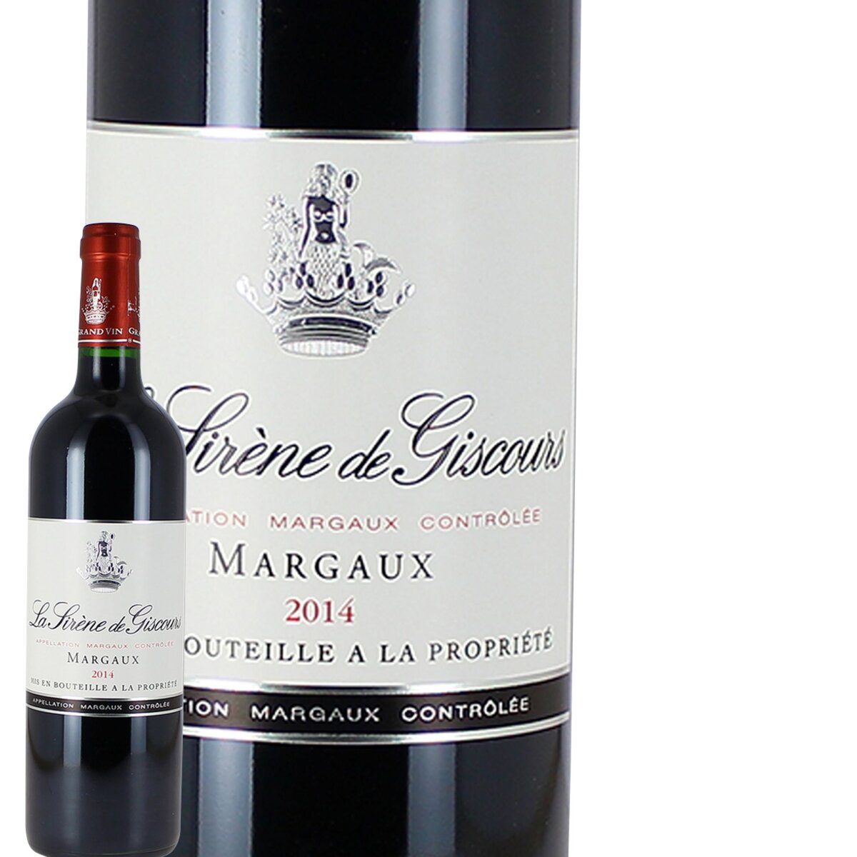 Chateau la Sirène de Giscours Margaux Second vin rouge 2014 75cl