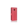 amahousse Housse Asus Zenfone 4 Selfie Pro ZD552KL folio rouge languette aimantée
