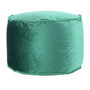 Voir la diapositive 1 : Paris Prix Pouf Rond en Velours  Taj Mahal  47cm Vert