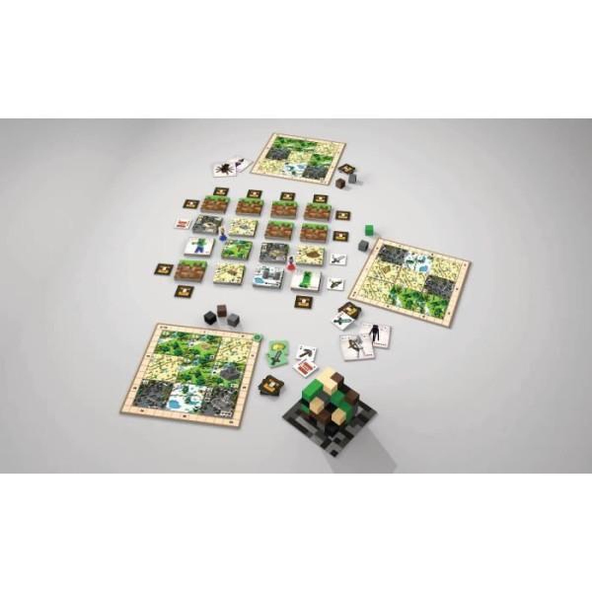Voir la diapositive 3 : RAVENSBURGER Minecraft builders & biomes, jeu société, issu du vidéo multilingue (français inclus), ravensburger, 26132