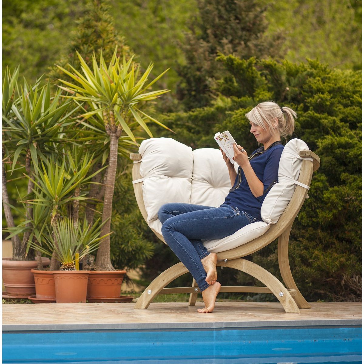 Fauteuil - Beige - SIENA UNO NATURA