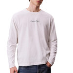 CALVIN KLEIN JEANS T Shirt Manches  ongues  Homme Calvin Klein Jeans Standard. Coloris disponibles : Blanc