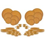 BJORN Service Complet SCANDI - 36 pièces - Ocre