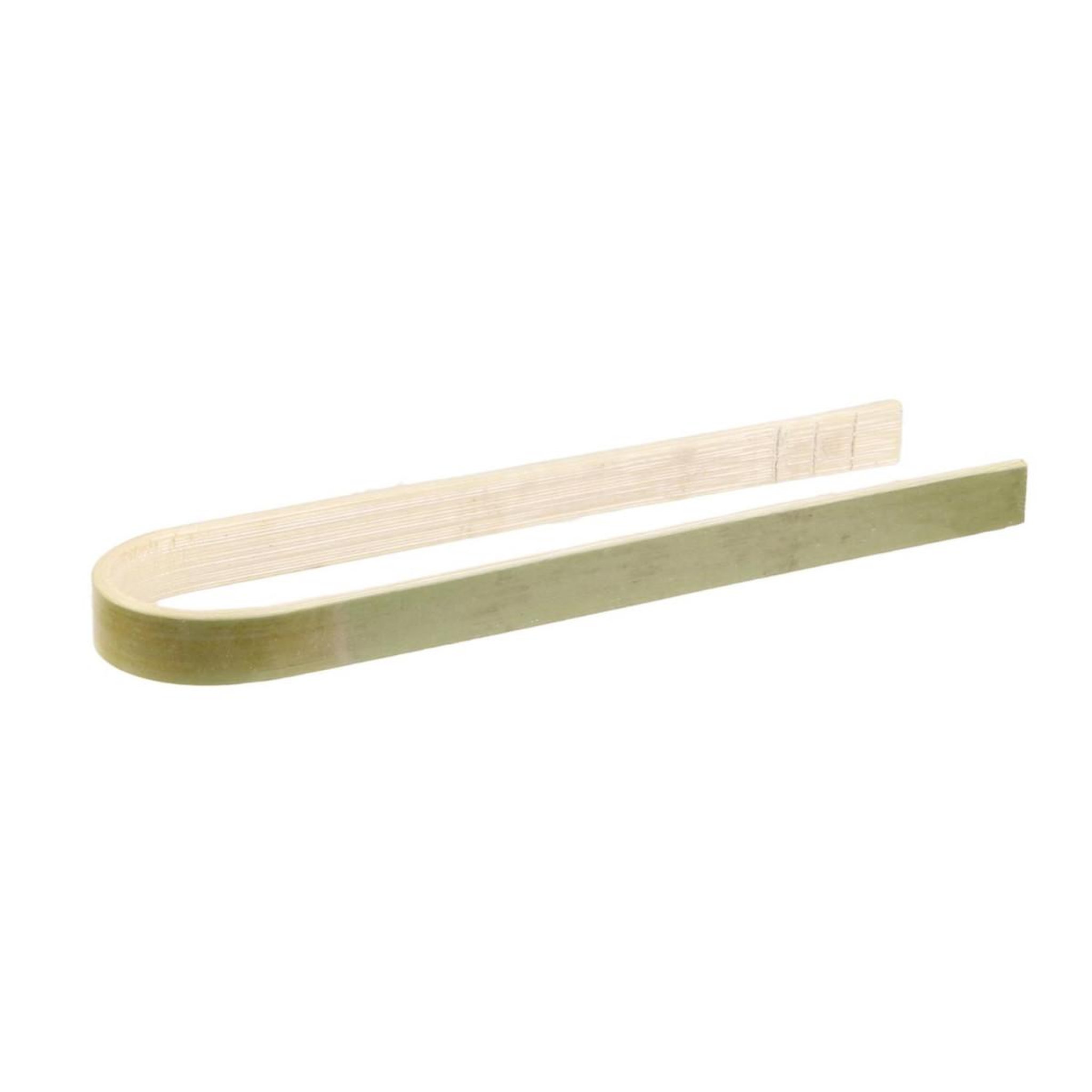 Voir la diapositive 2 : COOK CONCEPT Lot de 18 pinces de service  ecolo  10cm naturel