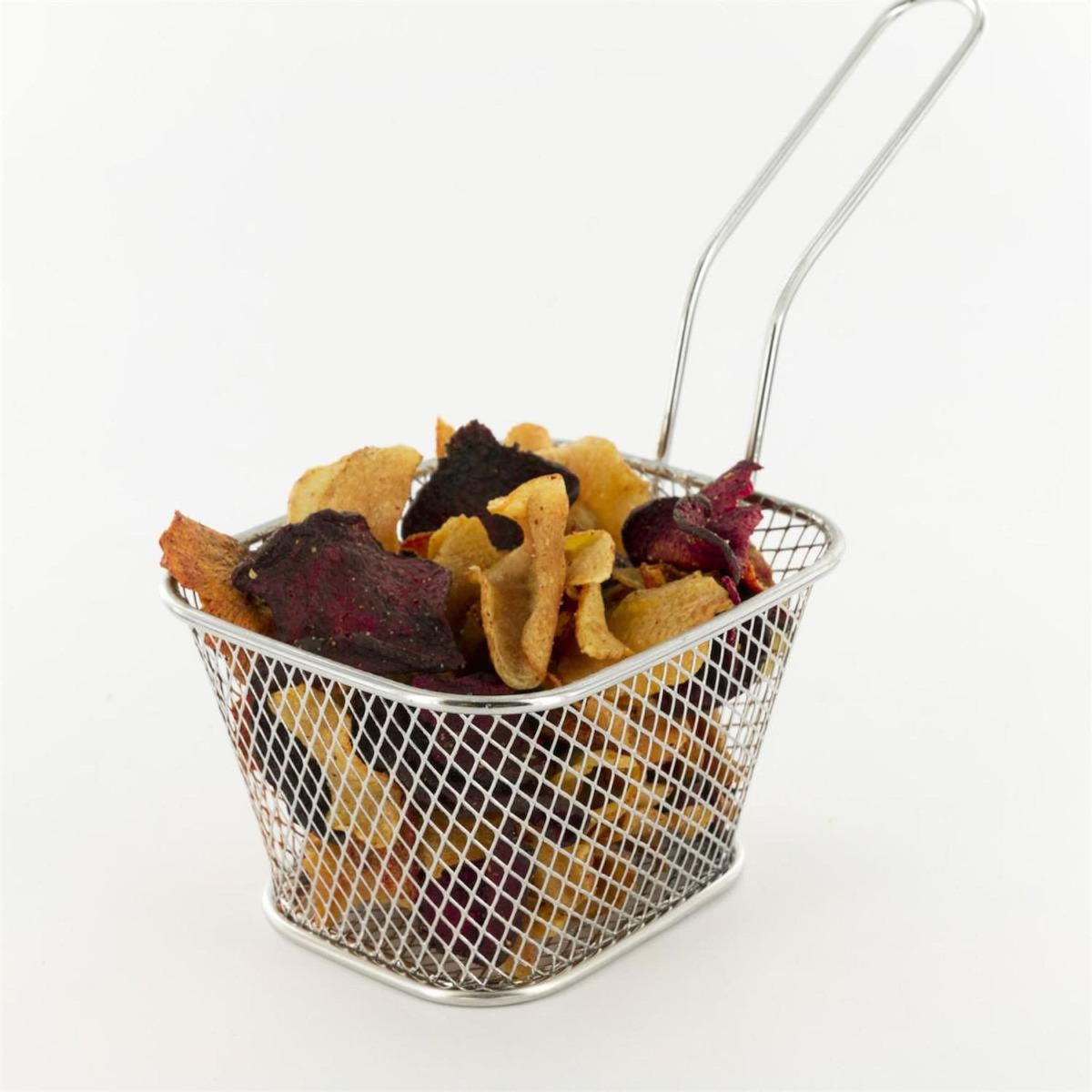 Paris Prix Panier de Présentation  A Frites  18cm Argent