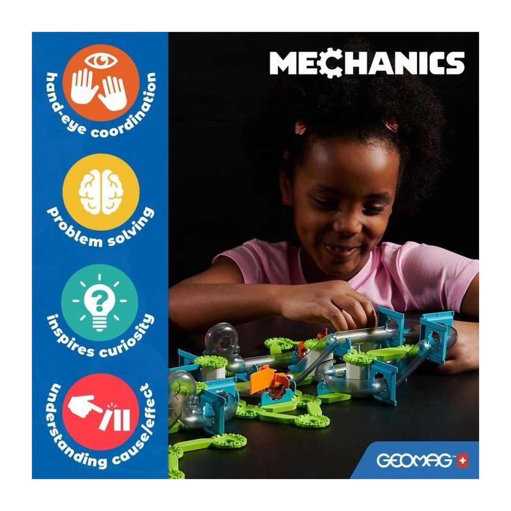 Voir la diapositive 6 : Geomag Coffret de construction créatif Geomag multicolore