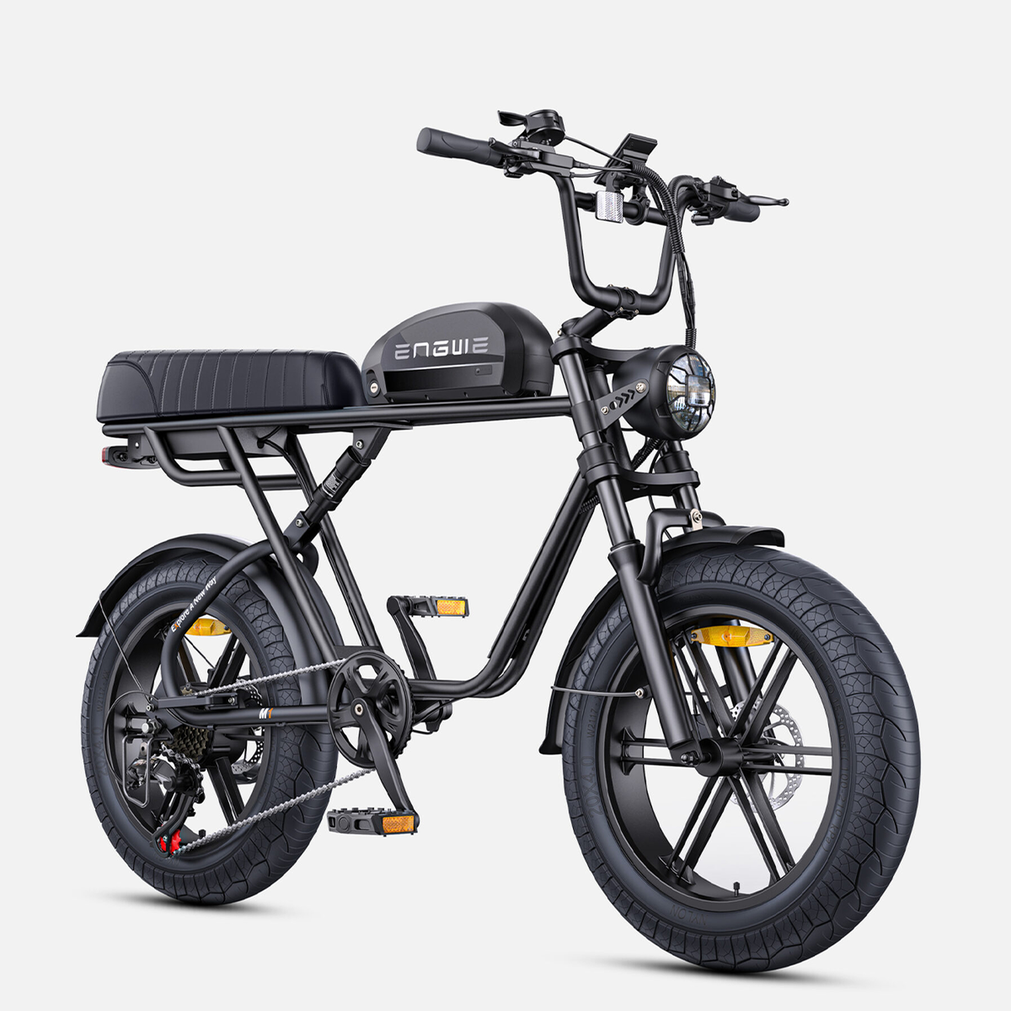 Voir la diapositive 2 : ENGWE Vélo électrique ENGWE M1 style moto 48V 15.6Ah 250W