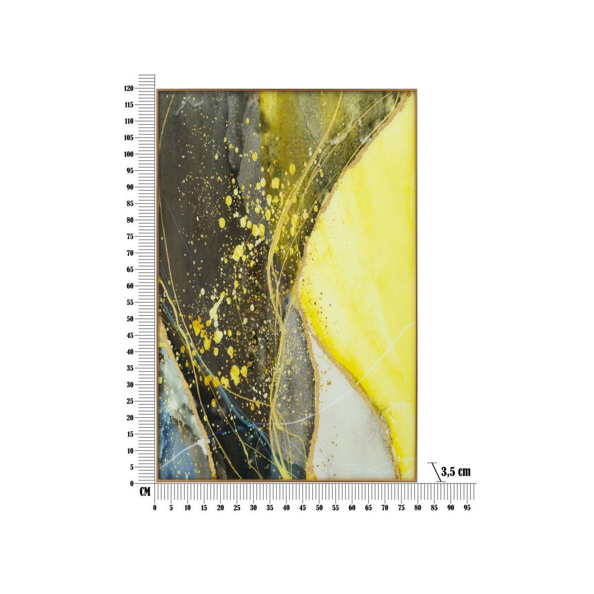 Voir la diapositive 6 : Paris Prix Tableau déco en verre  sunny  80x120cm multicolore