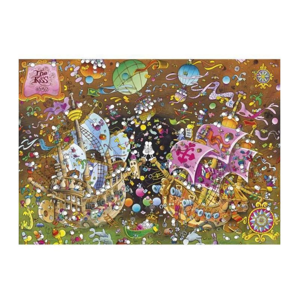 CLEMENTONI Clementoni Puzzle Mordillo The Kiss 6000 pcs