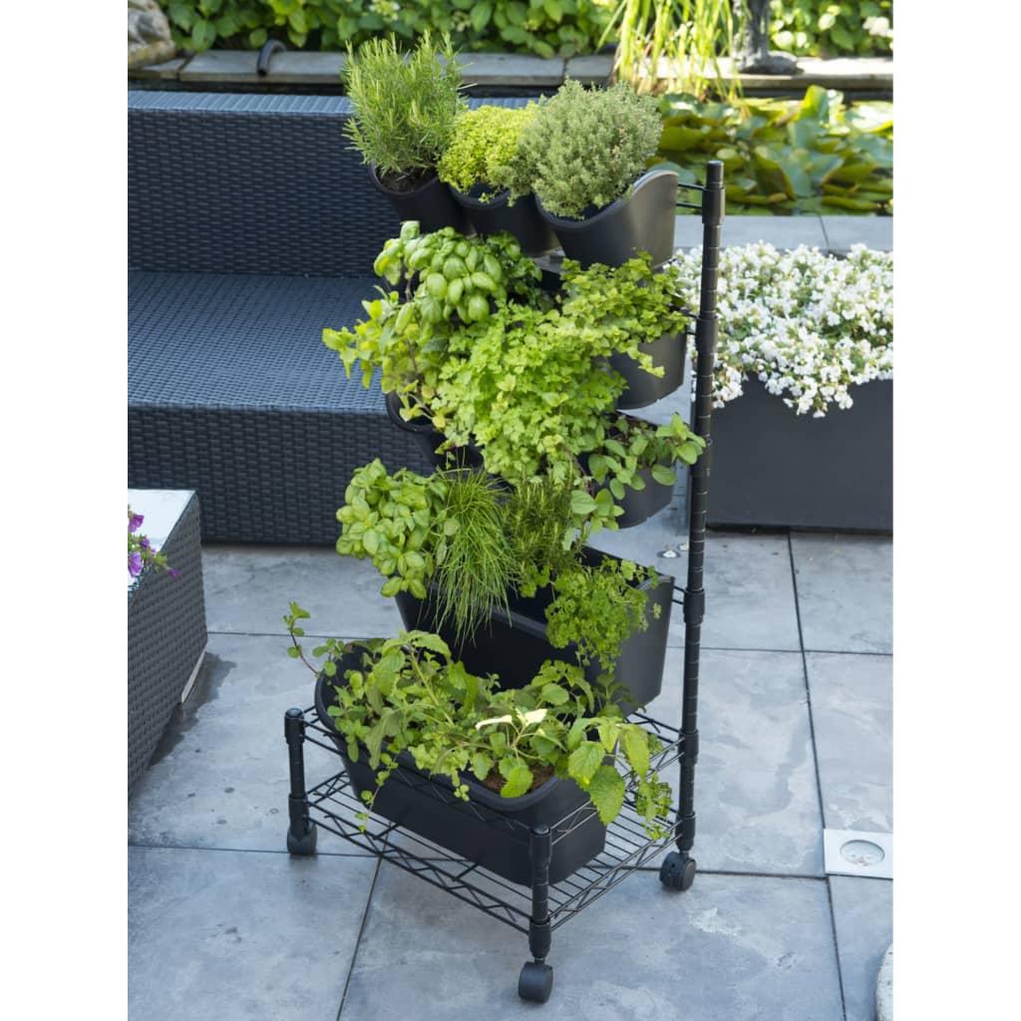Voir la diapositive 1 : NATURE Nature Ensemble mobile de jardin vertical
