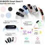 Voir la diapositive 4 : XIAOMI Montre connectée Smart Band 9 Argent