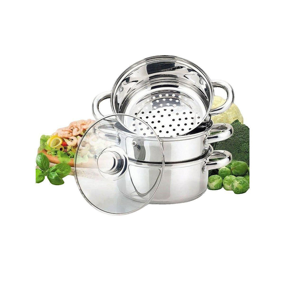 HELLO MAESTRO Vaporizateur de cuisine Maestro MR-2900-18 acier inoxydable