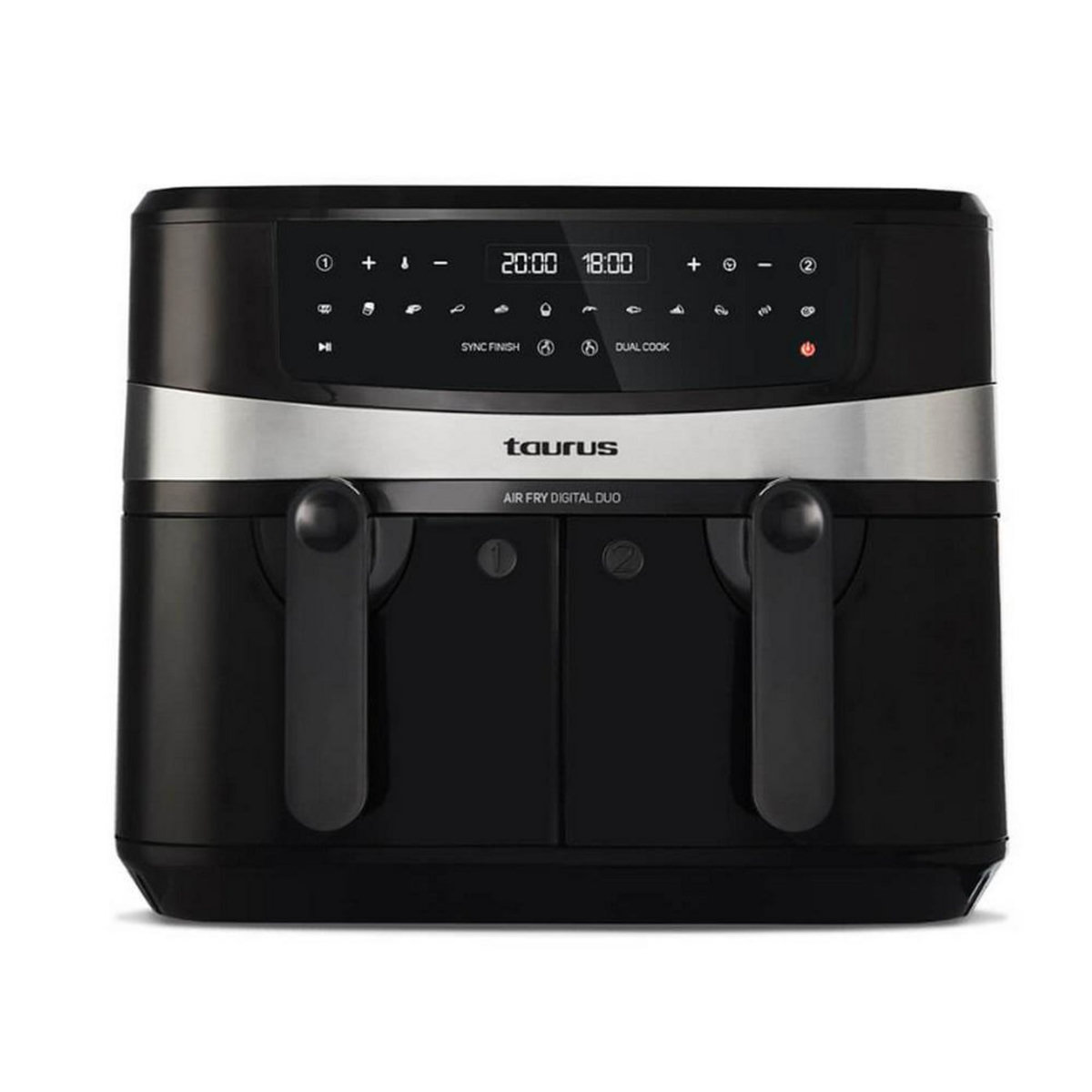 Taurus Friteuse sans huile 2600w noir - Air Fry Digital Duo