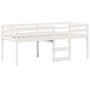 Voir la diapositive 5 : VIDAXL Lit haut sans matelas blanc 80x200 cm bois de pin massif