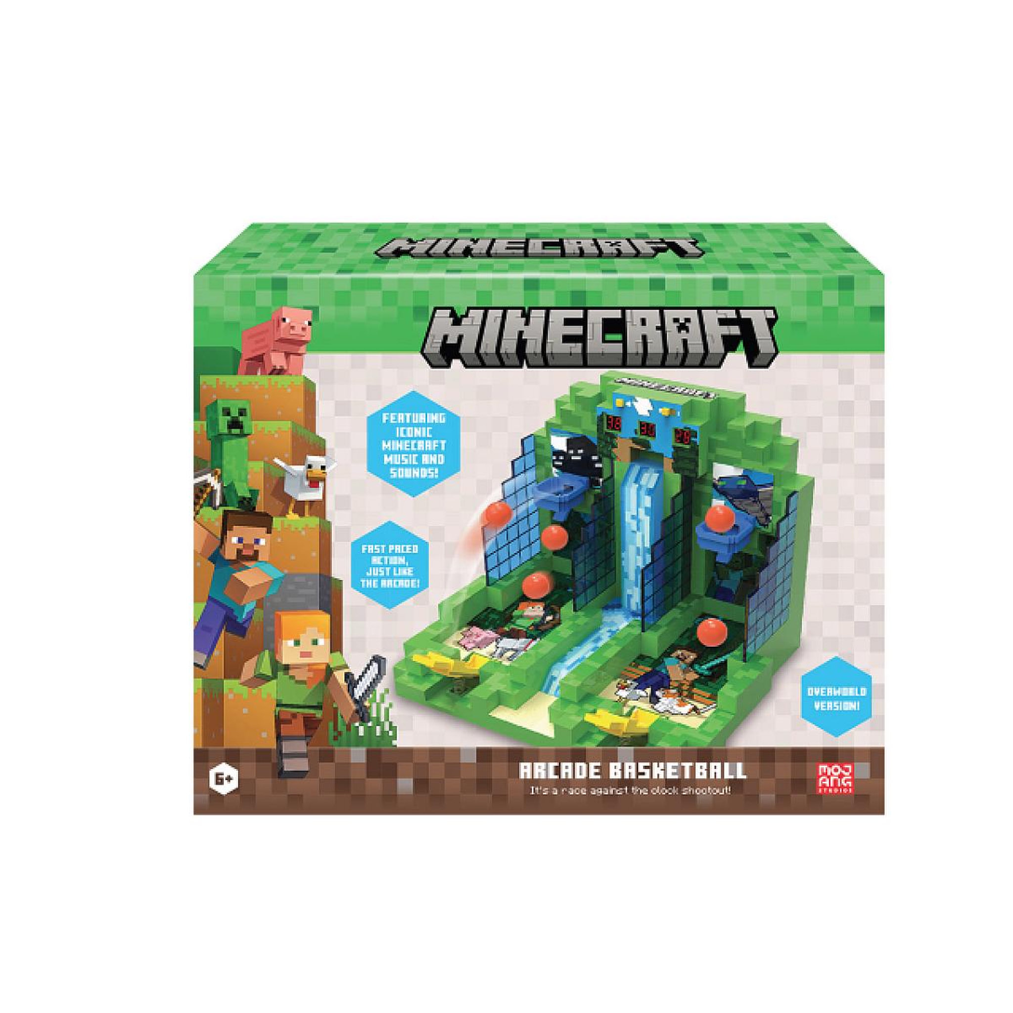 Voir la diapositive 2 : ROBOTIME Minecraft - Basket electronique