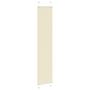 Voir la diapositive 3 : VIDAXL Store plisse creme 40x200 cm largeur du tissu 39,4 cm polyester