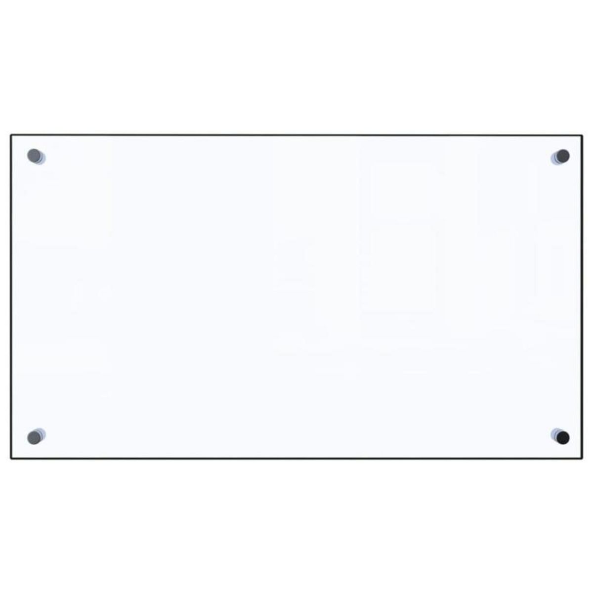 VIDAXL Dosseret de cuisine Transparent 70x40 cm Verre trempé