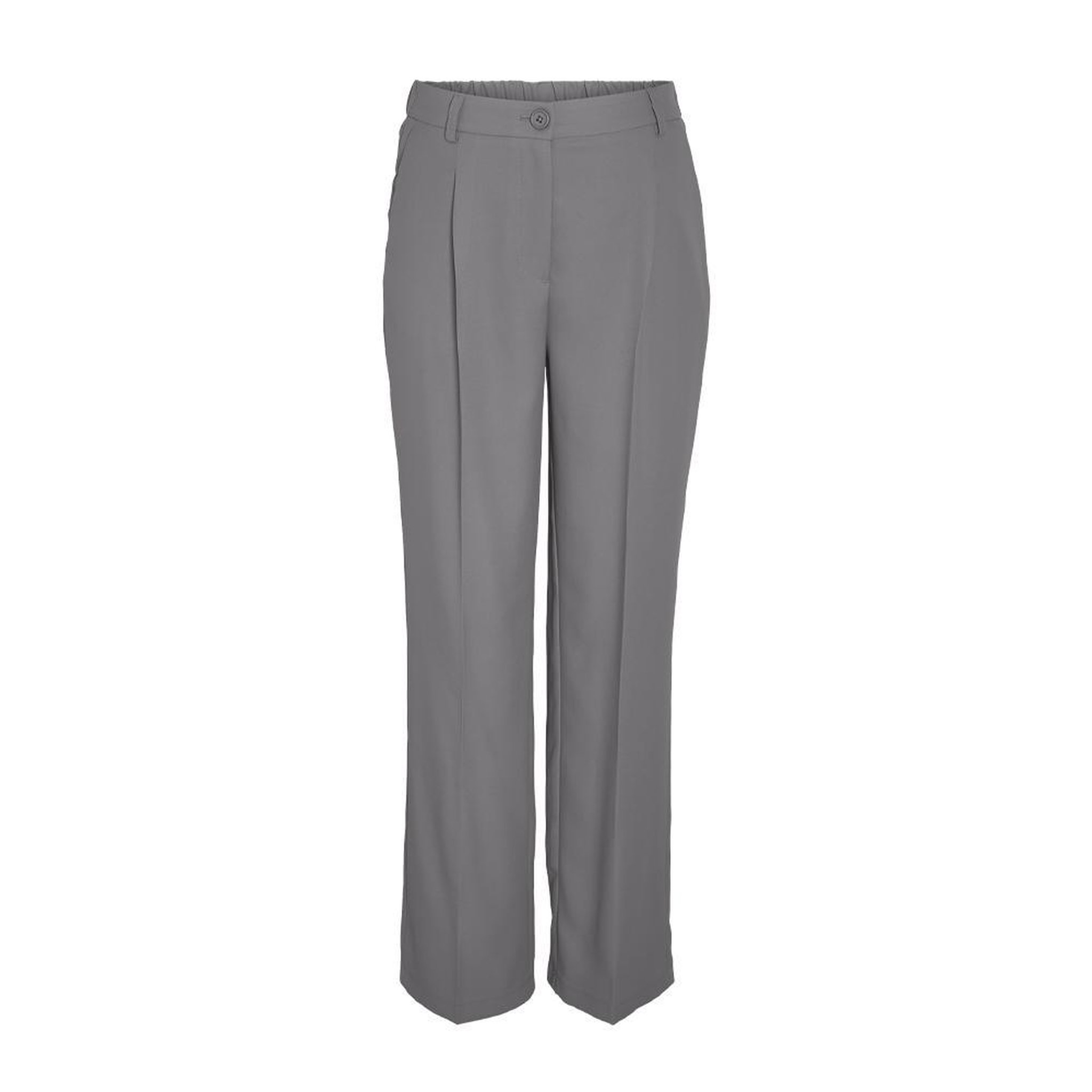 NOISY MAY Pantalon Ample Gris Femme Noisy May Debbie. Coloris disponibles : Gris