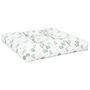 Voir la diapositive 5 : VIDAXL Coussins de palette lot de 2 motif de feuilles tissu