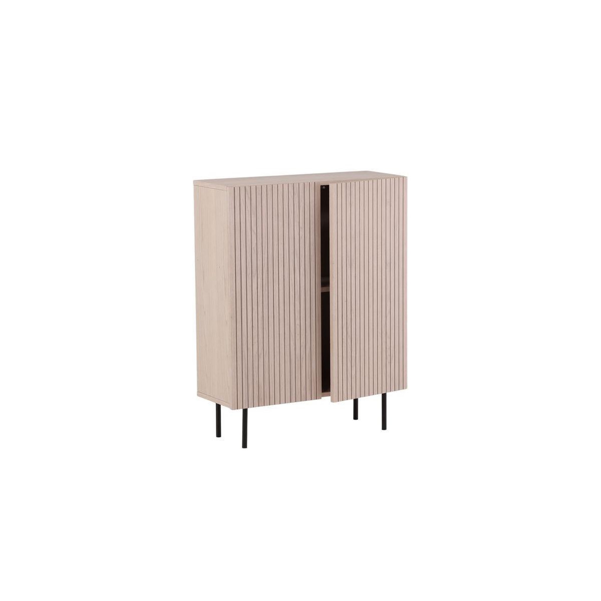 Voir la diapositive 6 : Paris Prix Buffet design nervuré  bjorkon  103cm naturel