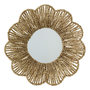 Voir la diapositive 1 : Paris Prix Miroir Mural en Jonc  Fleur  50cm Naturel
