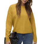 Vero Moda Pull Jaune  Moutarde Femme Vero Moda Besti. Coloris disponibles : Jaune