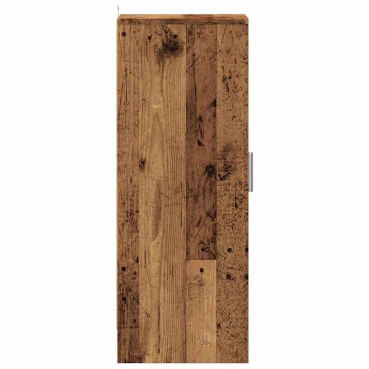 VIDAXL Armoire à chaussures vieux bois 32x35x92 cm bois d ingénierie