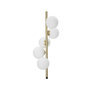 Voir la diapositive 2 : Paris Prix Lampadaire Design  Glamy  160cm Or