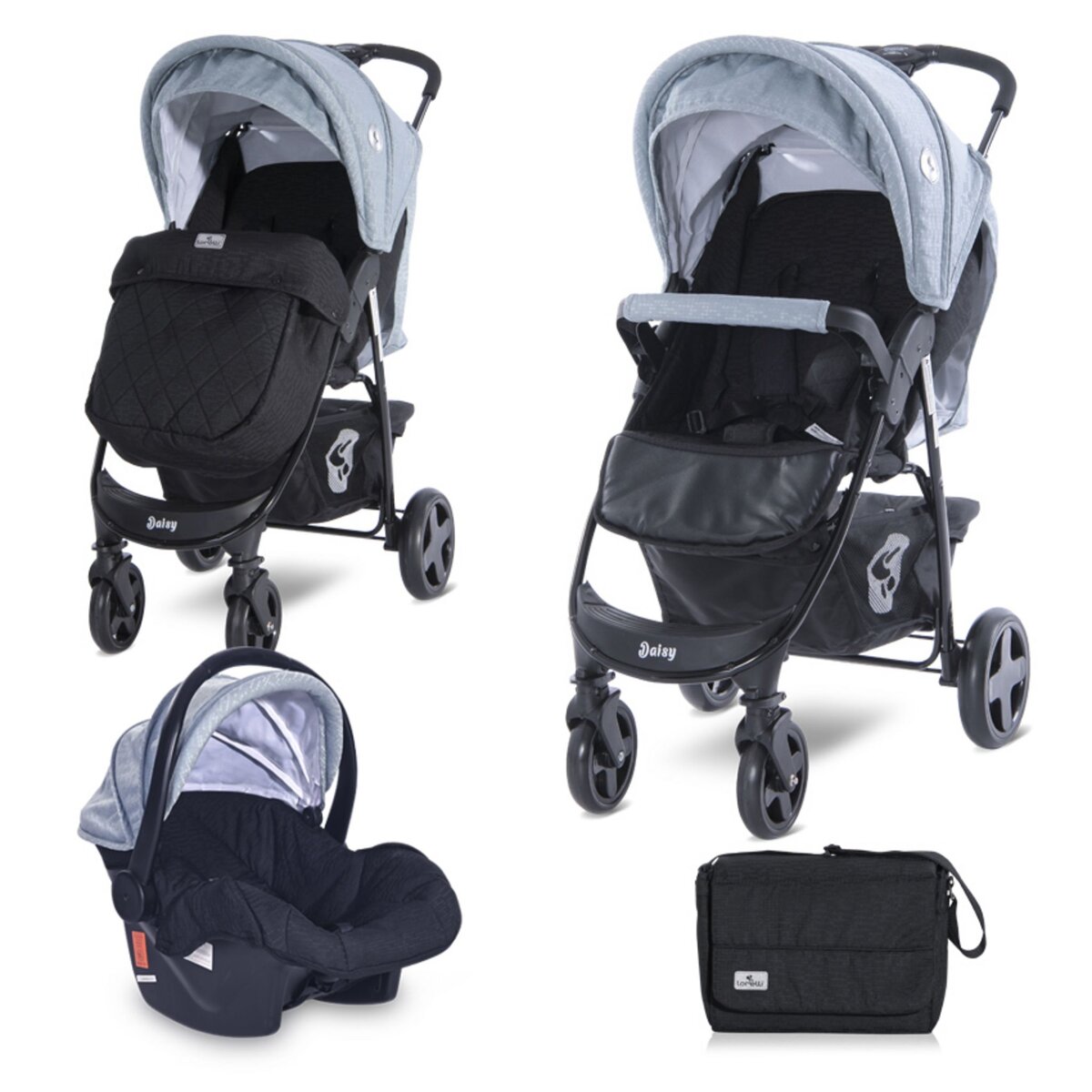 Poussette duo clearance auchan